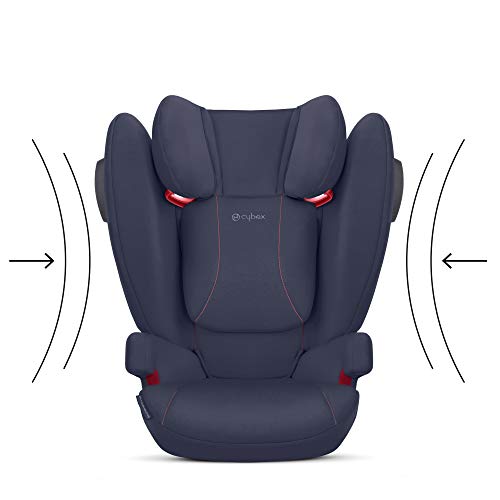 CYBEX Solution B2 fix+ Lux High Back Booster Seat - Bay Blue - Image 7