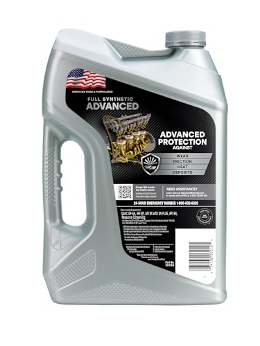 Valvoline Advanced Full Synthetic SAE 5W-30 Motor Oil - 5 QT - Image 2