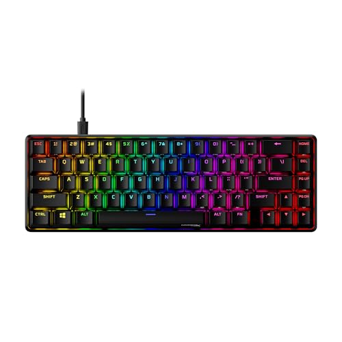 HyperX Alloy Origins 65 - Compact RGB Gaming Keyboard