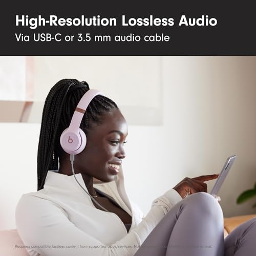 Beats Solo4 Wireless Headphones with AppleCare+ - Cloud Pink - Image 5