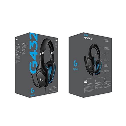 Logitech G432 Gaming Headset with 7.1 Surround Sound - Image 7