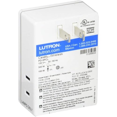 Lutron Caseta Smart Lamp Dimmer Switch for Floor and Table Lamps - Image 7