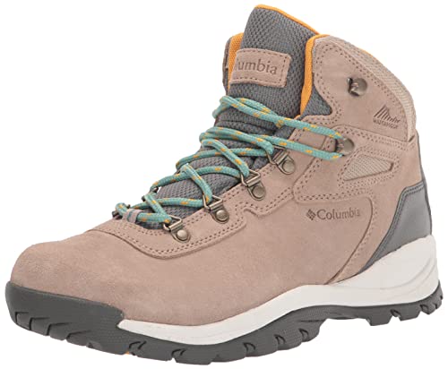 Columbia Women's Durable Waterproof Hiking Boots - Oxford Tan/Green