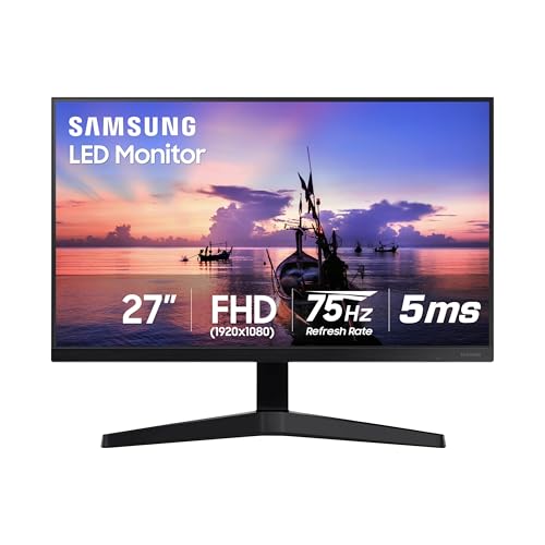 Samsung 27-inch T35F FHD Monitor with 75Hz Refresh and AMD FreeSync