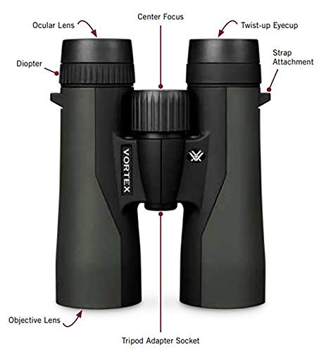 Vortex Optics Crossfire HD 8x42 Binoculars - Precision Clarity and Durability - Image 5