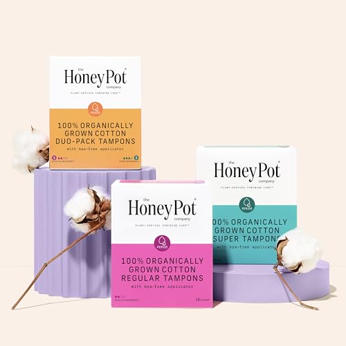 The Honey Pot Company - 54 Organic Tampons for Women - Image 4