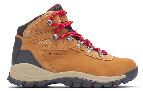 Columbia Women's Waterproof Hiking Boots - Elk/Mountain Red - Image 5