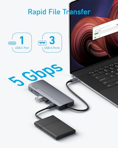 Anker 14-in-1 USB C Hub Laptop Docking Station - Image 6