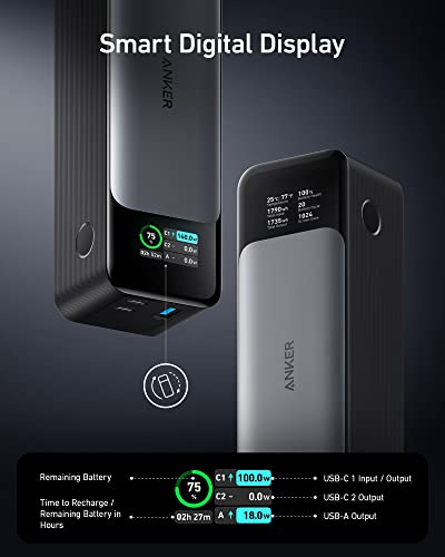 Anker 737 Power Bank, 24,000mAh Portable Charger with 140W Output - Image 4