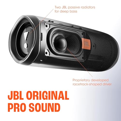 JBL FLIP 5: Waterproof Portable Bluetooth Speaker - Black - Image 3