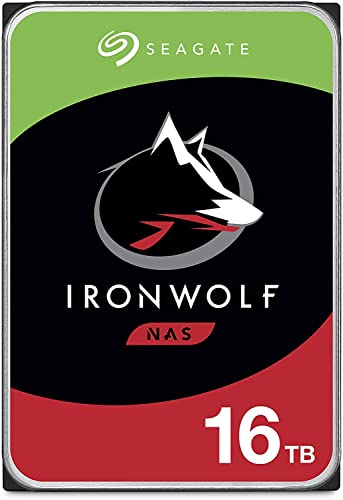 Seagate IronWolf 16TB NAS Internal Hard Drive – Built for Power-Packed NAS Storage