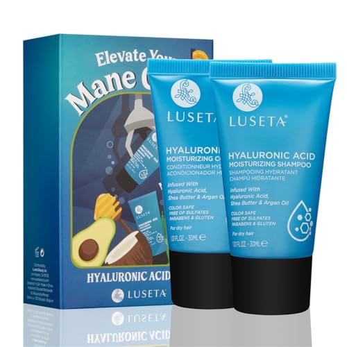 Luseta Hyaluronic Acid Moisturizing Haircare Set for Dry & Damaged Hair