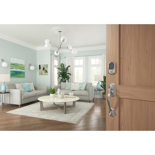 Schlage Encode Plus WiFi Deadbolt Smart Lock with Camelot Trim - Image 6