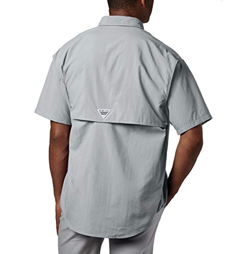 Columbia Men's Bahama II Short Sleeve PFG Fishing Shirt, Cool Grey, Large - Image 2