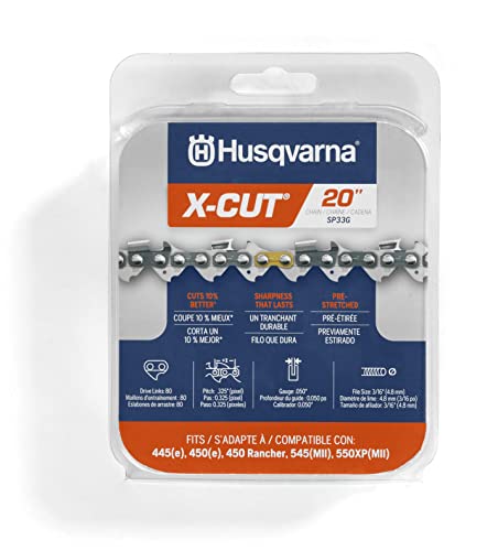 Husqvarna X-Cut 20-Inch Chainsaw Chain