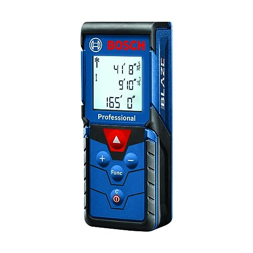 BOSCH GLM165-40 Blaze 165 Ft Laser Distance Measure - Compact & Accurate