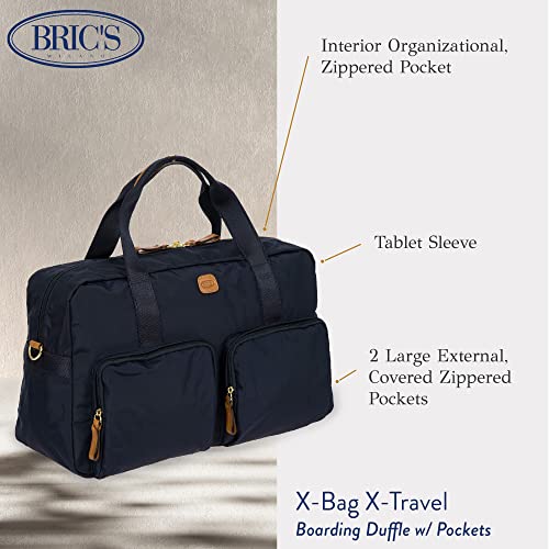 Bric's X-BAG 18-Inch Cargo Duffle Bag - Luxury Travel Carry On - Image 3