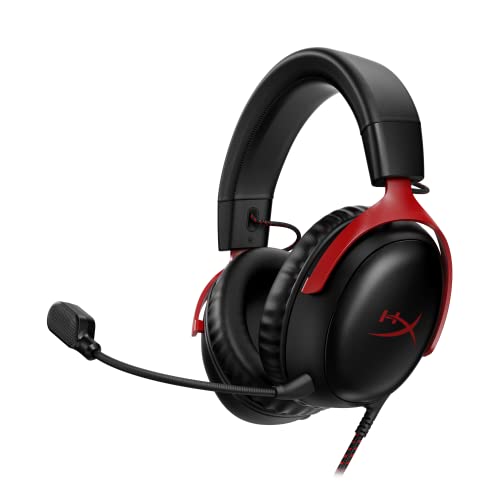 HyperX Cloud III Wired Gaming Headset with DTS Spatial Audio