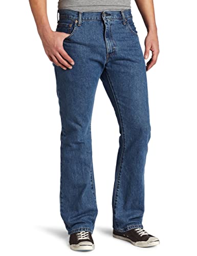Levi's Men's 517 Boot Cut Jeans - Medium Stonewash (33W x 32L)