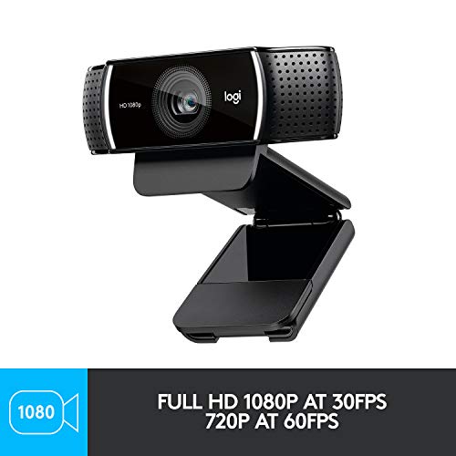 Logitech C922x Pro Stream Webcam – Full 1080p HD Camera, Black - Image 2