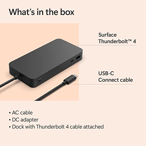 Microsoft Surface Thunderbolt 4 Dock - Dual 4K Display Support - Image 7