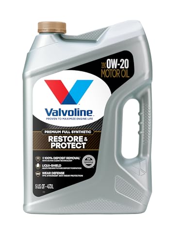 Valvoline Restore & Protect Full Synthetic 0W-20 Motor Oil (5 QT)