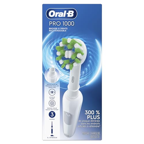 Oral-B Pro 1000 Electric Toothbrush - White - Image 8