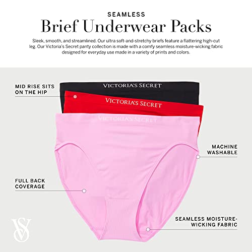 Victoria's Secret Seamless Brief Panty Pack, High Leg Cut - Image 4