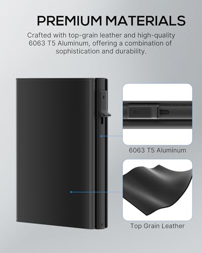 ROYAL KIT Men's Smart Wallet - RFID Blocking Leather Card Holder - Image 5