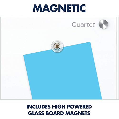 Quartet 48" x 36" Magnetic Glass Dry Erase White Board - Image 5