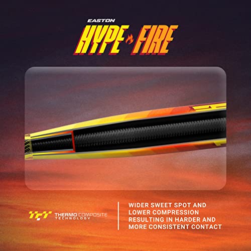 Easton HYPE FIRE Baseball Bat | USSSA | 32" | -5 - Image 3