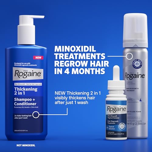 Men's Rogaine 5% Minoxidil Foam for Hair Regrowth, 3-Month Supply - Image 5