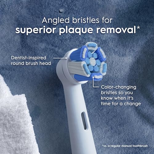 Oral-B iO Series Replacement Brush Heads, 2 Count - White - Image 3