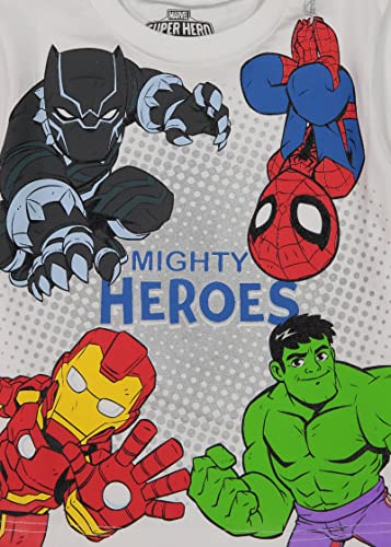 Marvel Toddler Boys 4-Pack Superhero T-Shirts (3T) - Image 9