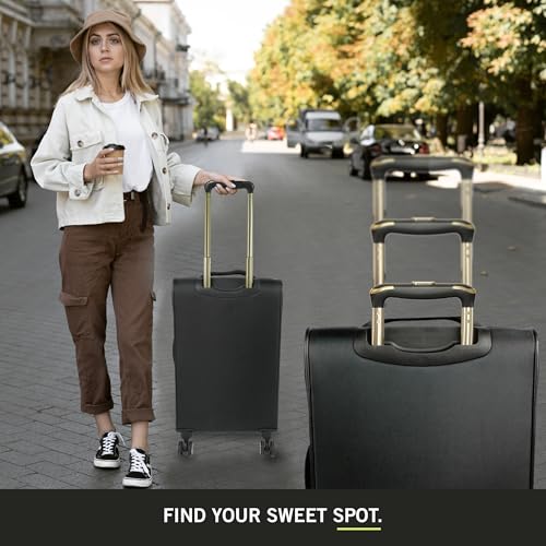 Kenneth Cole REACTION Chevron Quilted Carry-On Luggage - 20 Inch - Image 4