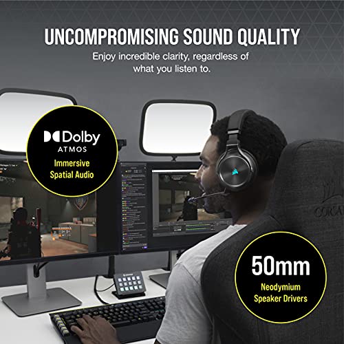 CORSAIR VIRTUOSO RGB Wireless XT Gaming Headset - Multiplatform - Image 4