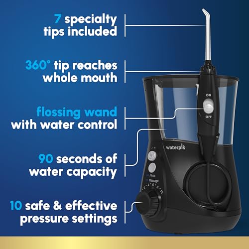 Waterpik Aquarius Water Flosser Professional - Black - Image 2