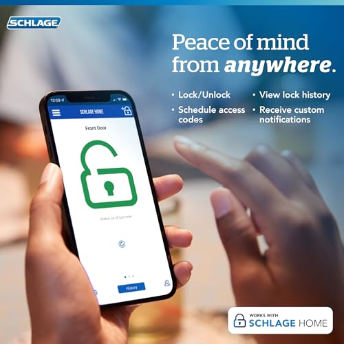 Schlage BE489WB CEN 622 Encode Deadbolt Smart Lock - WiFi & Keypad - Image 7