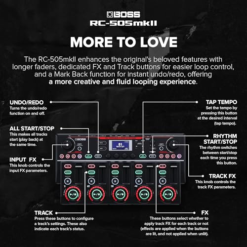 Boss RC-505 Mk2 Loop Station Tabletop Looper - Image 4