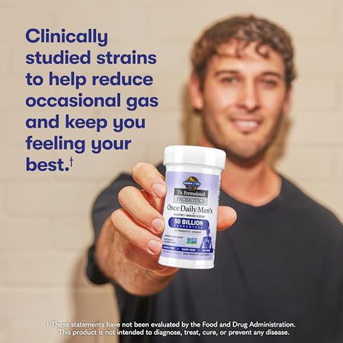 Garden of Life Probiotics for Men - 50 Billion CFU, Digestive & Immune Support - Image 3