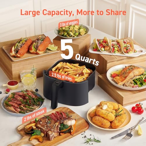 COSORI 9-in-1 Air Fryer, Compact 5-Qt with 450°F Max Heat - Image 3