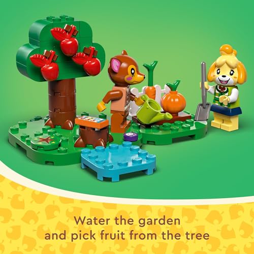 LEGO Animal Crossing Isabelle’s House Visit, Buildable Creative Toy for Kids - Image 6