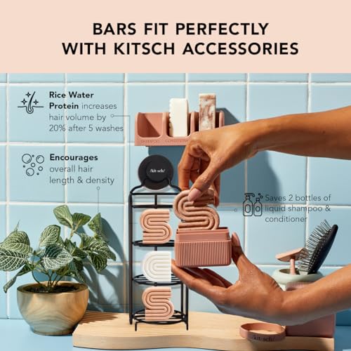 Kitsch Rice Water Shampoo & Conditioner Set - Sustainable Beauty for Healthy Hair - Image 2