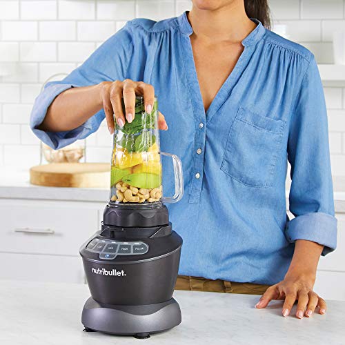 NutriBullet Full-Size Blender Combo 1200W - Dark Gray - Image 10