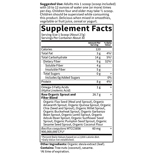 Garden of Life Raw Organic Fiber Powder - 15 Organic Superfoods - Image 6