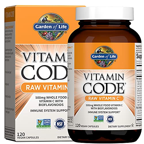 Garden of Life Vitamin C - 120 Vegan Capsules, 500mg