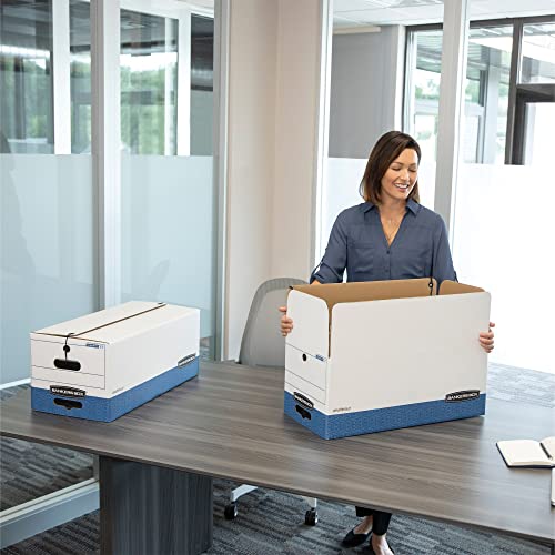 Bankers Box Medium-Duty Storage Boxes with FastFold (Case of 12) - Image 4