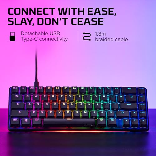 HyperX Alloy Origins 65 - Compact RGB Gaming Keyboard - Image 2