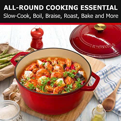 Mueller 6 Qt Enameled Cast Iron Dutch Oven - Image 6