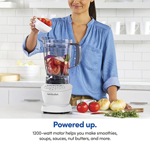 nutribullet Full-Size Blender Combo 1200W - Matte White - Image 8
